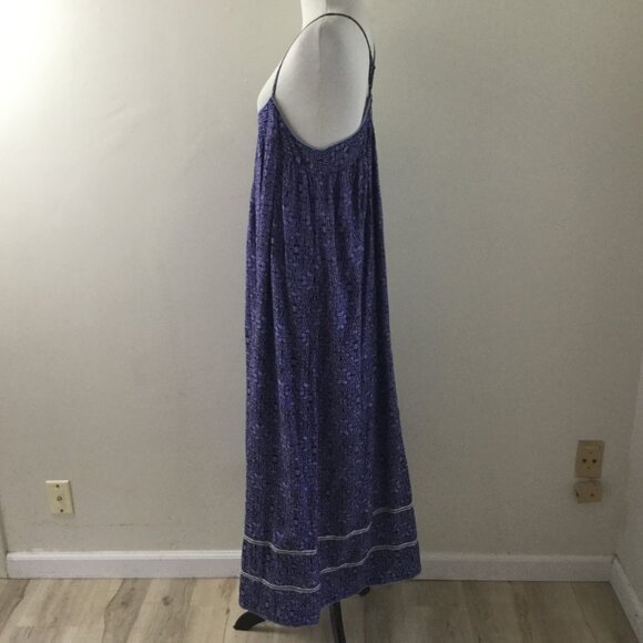 by Anthropologie Purple Maxi Dress m - Picture 5 of 10